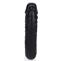 Real Rock Double Gode U Shape 12 x 3cm Noir